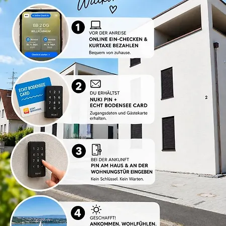 Apartment Loft Im Herzen Von Friedrichshafen I Klima I Parkplatz I Wlan *